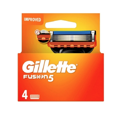 Picture of Fusion Manual Shaving Razor Blades - 4s Pack (Cartridge)