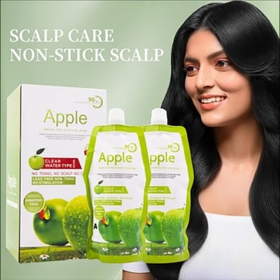 Picture of Apple Ammonia-Free Black Hair Cream - 500ml+500ml