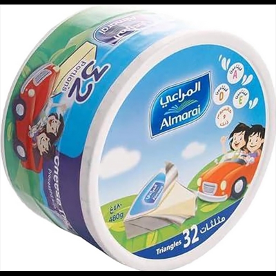 Picture of Almarai Triangle Cheese 32 Slice 480g
