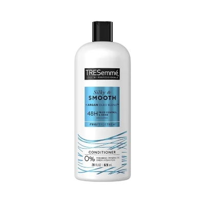 Picture of Tresemme Silky & Smooth + Argan Oleo Blend 48H Frizz Control & Shine Conditioner-828ml
