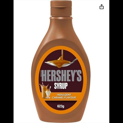 Picture of Hershey's Caramel Syrup Easy Squeeze Bottle 623g