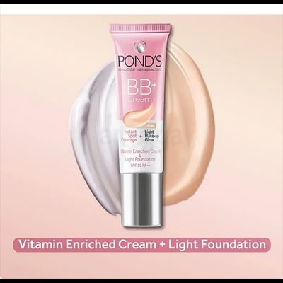 Picture of Pond's BB+ Cream Instant Spot Coverage + Light Make-up Glow Ivory SPF 30 PA++=18g