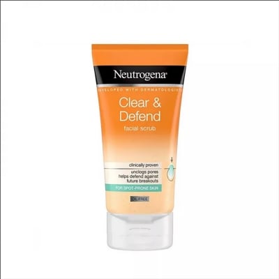 Picture of Neutrogena Clear And Defend Facial Scrub-150ml