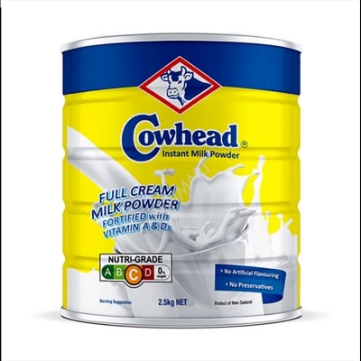 Picture of Cowhead Instant Milk Powder – Full Cream 2.5kg(New Zealand)