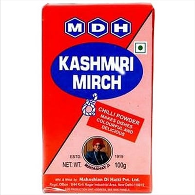 Picture of Kashmiri Red Chilli Powder 100gm indian
