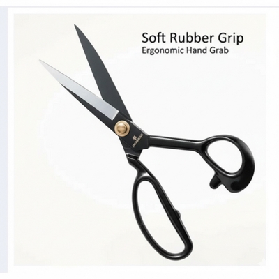 Picture of Tailor Scissors 9  inch - Heavy Duty Sewing Fabric Scissors for Leather Cutting Industrial Sharp Shears