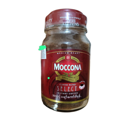 Picture of Douwe Egberts Moccona Medium Roast Classic Blend Select Instant Coffee-190gm- Malaysia