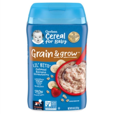 Picture of Gerber Oatmeal Banana Strawberry,227g