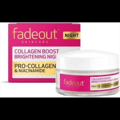 Picture of Fade Out Collagen Boost Whitening Night Cream with Pro-Collagen & Niacinamide 50ml