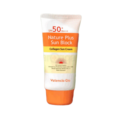 Picture of Valencia Gio Nature Plus Sun Block Collagen Water Resistant Sun Cream SPF 50+ PA+++70ml