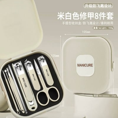 Picture of Manicure & Pedicure Kit (7-in-1 Stainless Steel)– Nail Clipper Set for Men & Women | Manicure set for beauty care