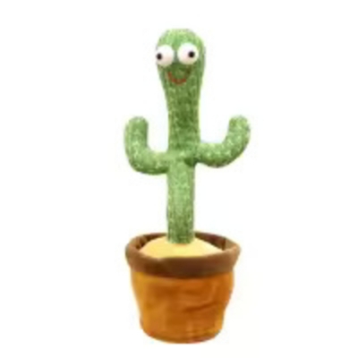 Picture of Dancing Cactus Singing Interactive Toy for Kids - Educational Musical Learning Instrument | new update dancing cactus musical toy (one color)
