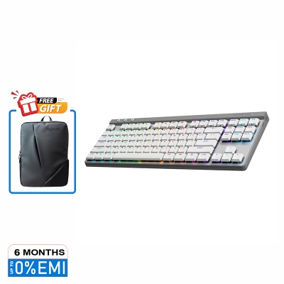 Picture of Logitech G515 Lightspeed TKL Low Profile Wireless Gaming Keyboard, LIGHTSYNC RGB, Thin Tenkeyless Design, PBT Keycaps, Tactile (Brown) Mechanical Switches