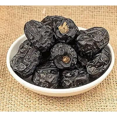 Picture of Authentic Al Madinah Ajwa Dates - Regular Size (1 Kg Ziplock Intact Pack)
