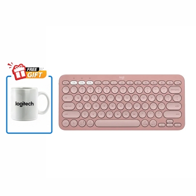 Picture of Logitech Pebble Keys 2 K380s Rose