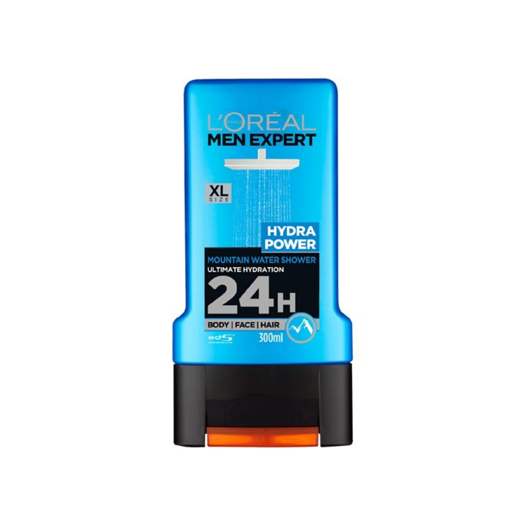 Picture of Thailand product Loreal Shower gel HYDRA POWER used for male - 300 ml