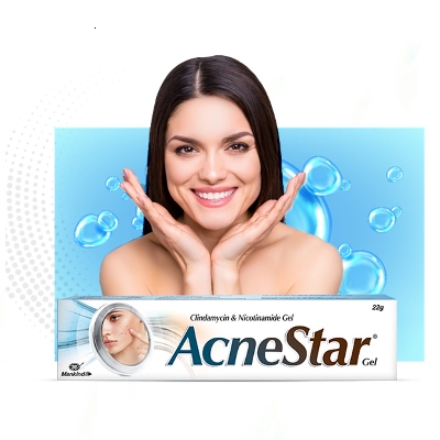 Picture of International product Mankind Acne Star Gel Cream For pimples - 22 gm
