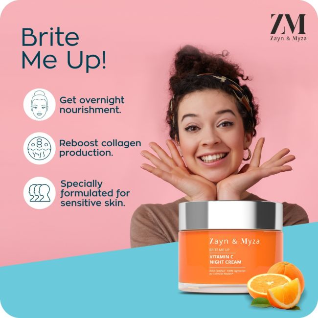 Picture of Indian product Skin care Zayn & Myza Vitamin C Day Cream Used for male/female - 50 gm