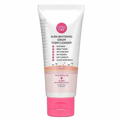 Picture of International Thailand product Skin care Cathy Doll Aura Whitening Serum Foam cleanser - 100 ml