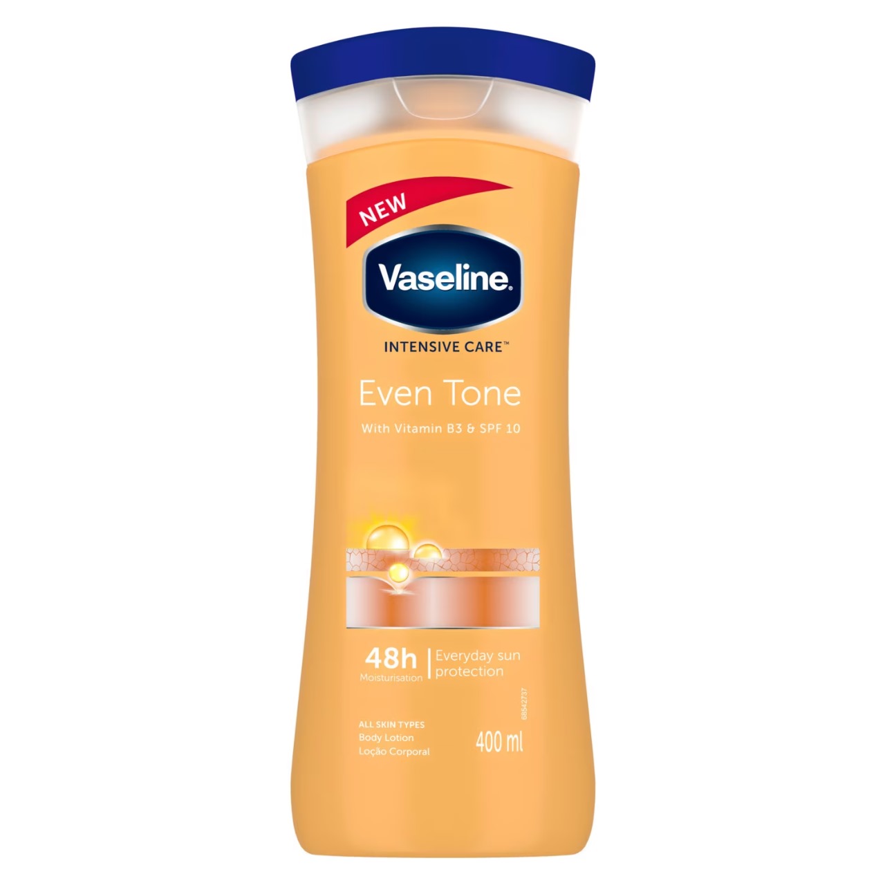 Picture of International South African Product Skin care  Intensive Care Even Tone body lotion used for male/female - 400 ml