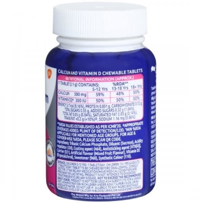 Picture of Indian Centrum OstoCalcium Tablets for Women & Men - 30tab