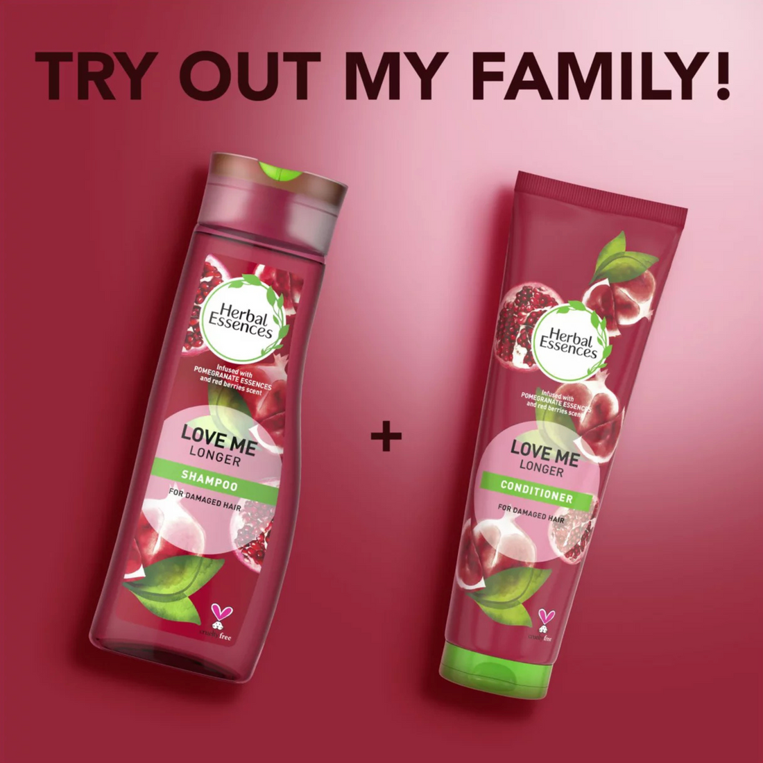 Picture of International France Product Herbal Essences Love me Longer For Damage hair Shampoo Used For male /female -400 Ml