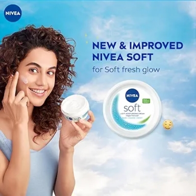 Picture of International Indian Product Refreshingly Soft Jar Moisturizing Cream used For male/female- 50 Ml