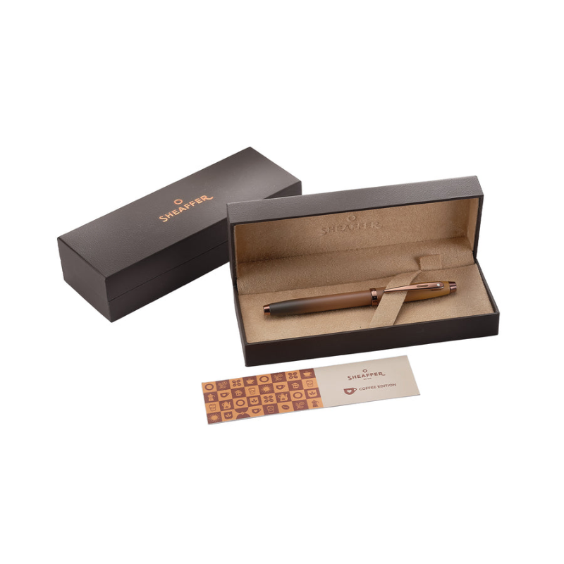 Picture of Sheaffer® 100 Coffee Edition Matt Brown Fountain Pen with Regal Brown PVD Trims