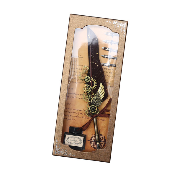 Picture of Harry Potter Inspired Quill Feather Pen Set