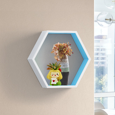 Picture of Regal Wall Shelf- Craft Items-HDC-302 (Wall Shelf-Blue)