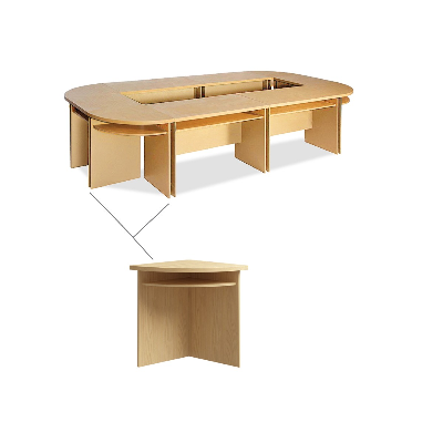 Picture of REGAL Laminated Board Conference Table Conference table-CTO-103-1-3-33(625X626 MM)