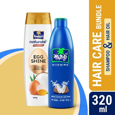 Picture of HAIR CARE BUNDLE - Parachute Naturale Shampoo Egg Shine 320ml & Parachute Hair Oil Advansed Enriched Coconut 275ml - CO