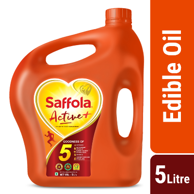 Picture of Saffola Active Oil (Fortified Edible Rice Bran Oil) 5 Litre