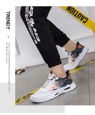 Picture of 2024 New Men's Running Shoes Breathable Ice Silk Mesh Soft Sole Casual Sports Shoes Lightweight Versatile Fashionable Men's Shoes by Doob Cart