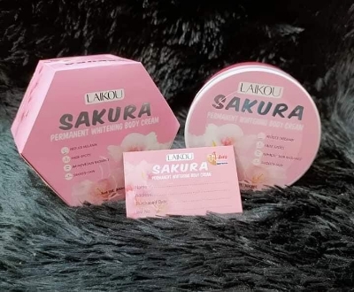 Picture of Laikou Sakura Permanent Body Cream 300ml (Original)1pcs