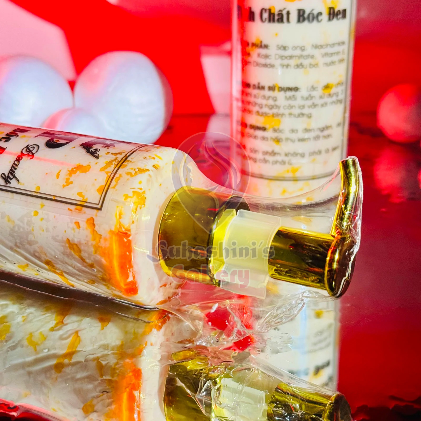 Picture of Vietnam Glass Skin Combo [Kem Cot Thai White Body Cream+ VIP Beauty Tinh Chat Boc Den]