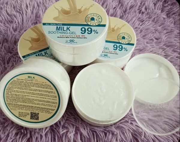 Picture of Summer Special Korean 99% Milk Soothing Gel & Kojic Acid Soap Combo 2pcs