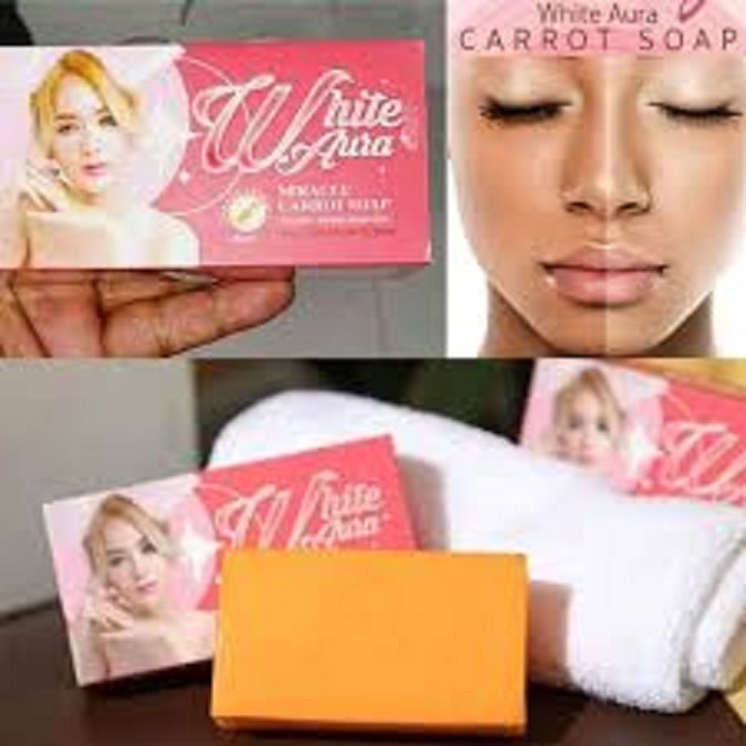 Picture of White Aura Miracle Carrot Soap 3 Pcs