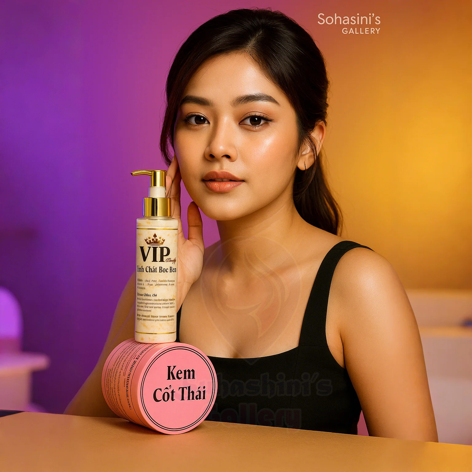 Picture of Kem Cot Thai Exclusive Skin Care Combo [Body Cream + VIP Body Lotion]