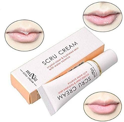 Picture of MIXIU SCRU Cream Lips Scrub, 11.5g || #lips #cream #scrub #lipstick #icecream #redlips #buttercream #fortniteclips #tulips 1pcs