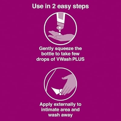 Picture of VWash Plus Expert Intimate Hygiene For Women - 100 ml