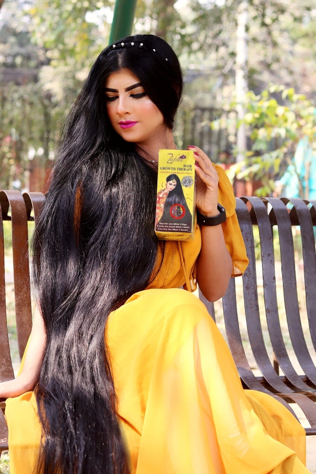 Picture of Zafran Hair Growth Therapy (Amazing Hair Regain Spray),1pcs
