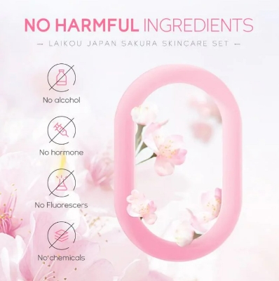 Picture of Japan Sakura Skin Care for Women,Combo 5 Pcs Set
