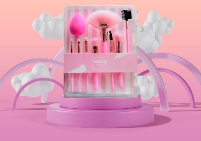 Picture of Complete Makeup Brush Set With Puff,,1pcs