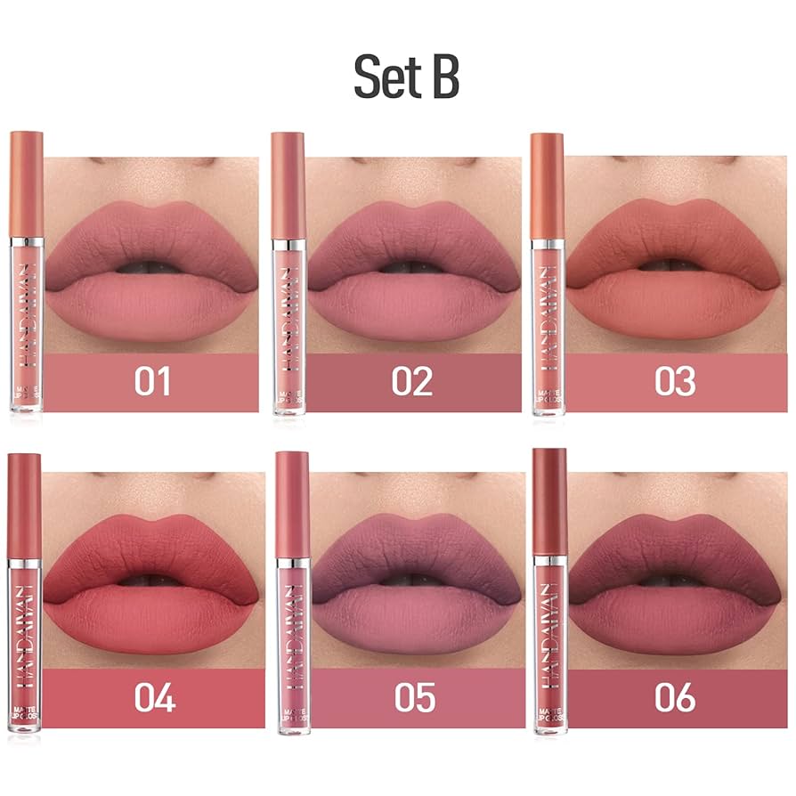 Picture of Handiyan Matte Liquid Lipstick Set A International China Product
