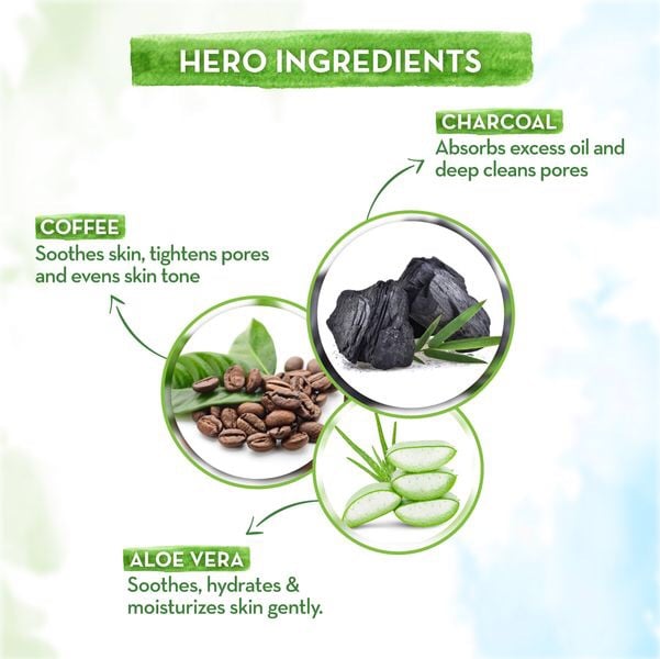 Picture of Charcoal Face Wash for oily Skin 100ml.1pcs