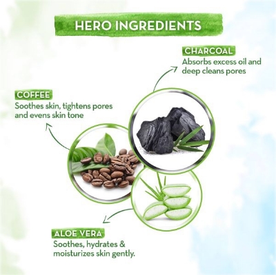 Picture of Charcoal Face Wash for oily Skin 100ml.1pcs