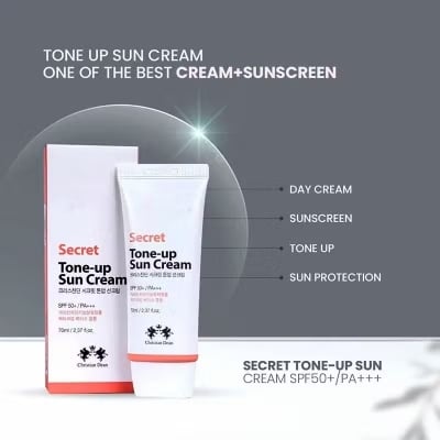 Picture of Christian Dean Secret Tone-Up Sun Cream SPF 50 PA+++ 1Pcs