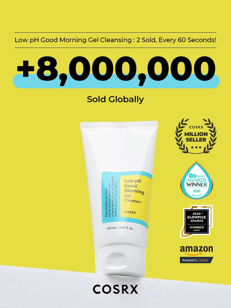 Picture of COSRX Low PH Good Morning Gel Cleanser 150ml,1pcs
