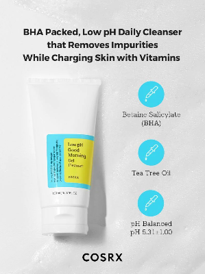 Picture of COSRX Low PH Good Morning Gel Cleanser 150ml,1pcs